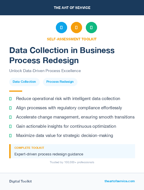 Data Collection in Business Process Redesign