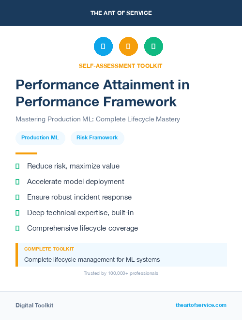 Performance Attainment in Performance Framework