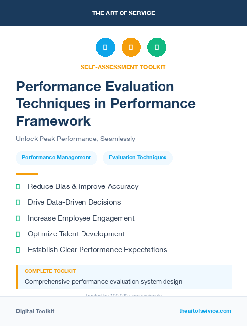 Performance Evaluation Techniques in Performance Framework