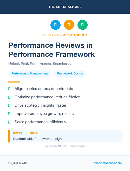 Performance Reviews in Performance Framework