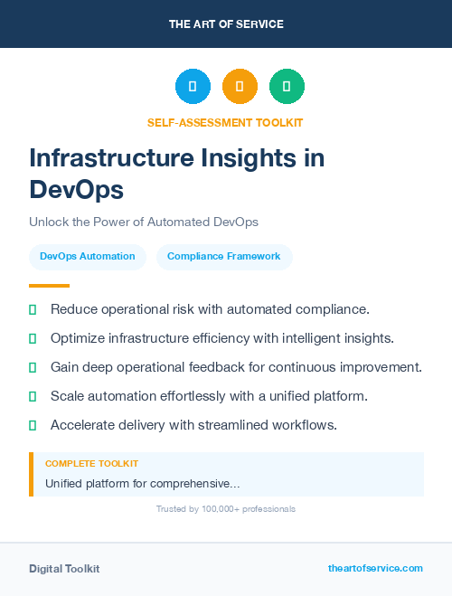 Infrastructure Insights in DevOps