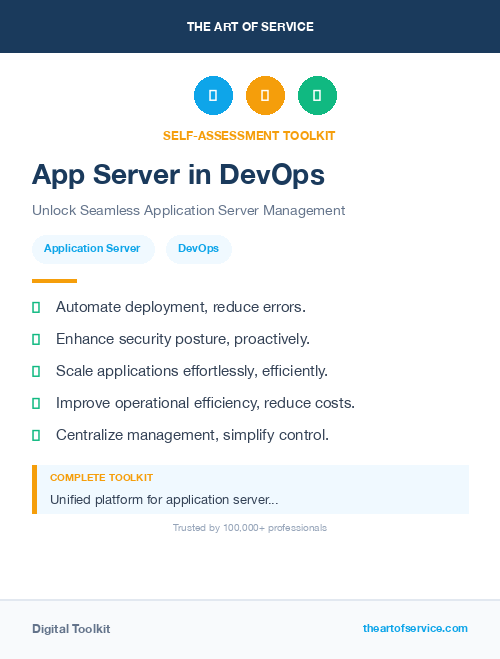 App Server in DevOps