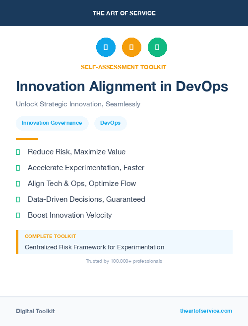 Innovation Alignment in DevOps