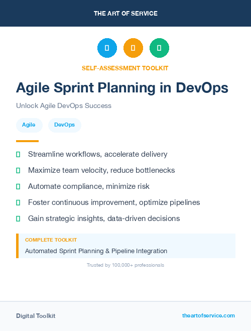 Agile Sprint Planning in DevOps
