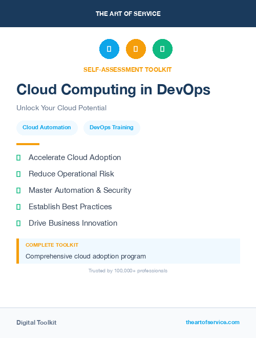 Cloud Computing in DevOps