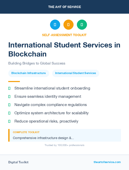 International Student Services in Blockchain