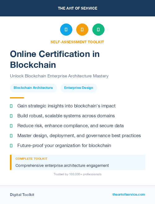 Online Certification in Blockchain