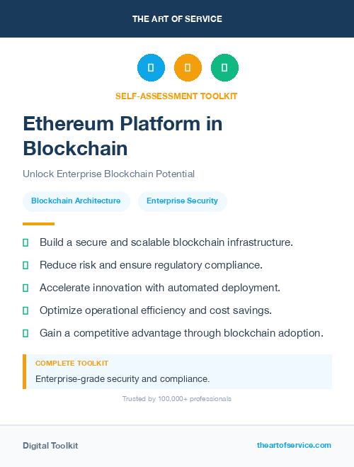 Ethereum Platform in Blockchain