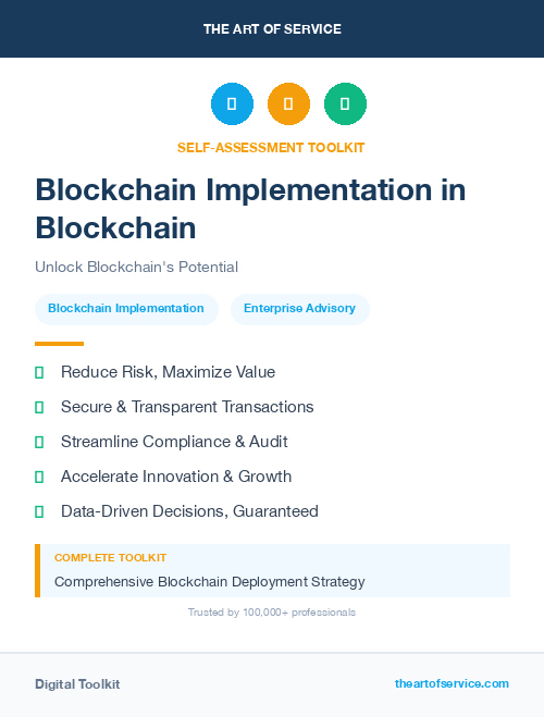 Blockchain Implementation in Blockchain