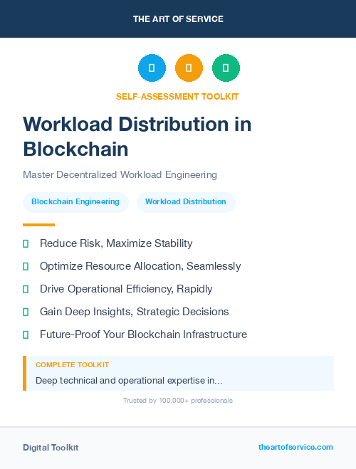 Workload Distribution in Blockchain