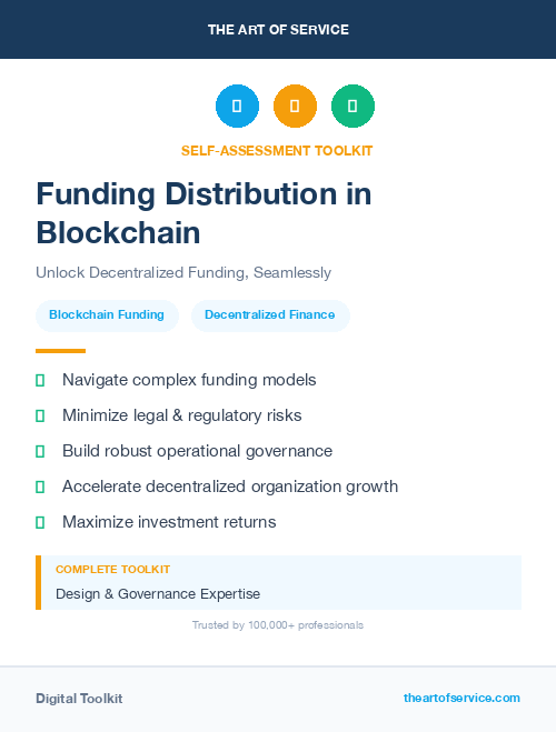 Funding Distribution in Blockchain
