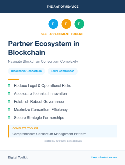 Partner Ecosystem in Blockchain