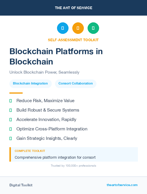 Blockchain Platforms in Blockchain