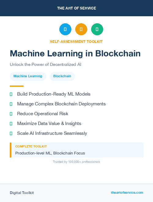 Machine Learning in Blockchain