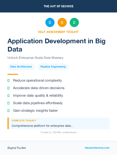 Application Development in Big Data