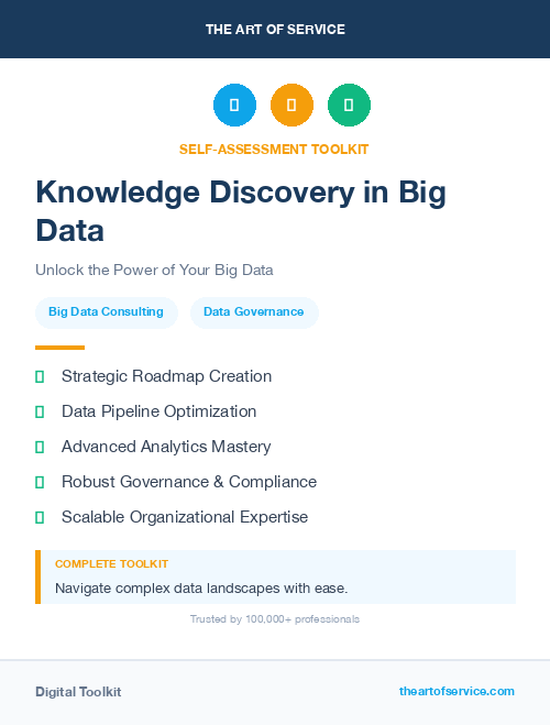 Knowledge Discovery in Big Data
