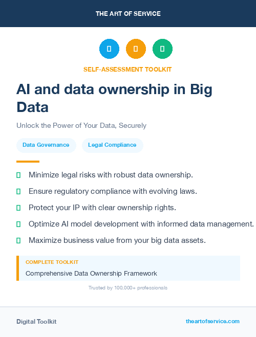 AI and data ownership in Big Data