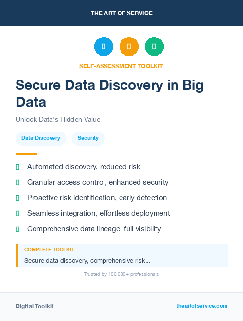 Secure Data Discovery in Big Data
