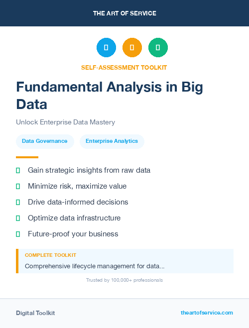 Fundamental Analysis in Big Data