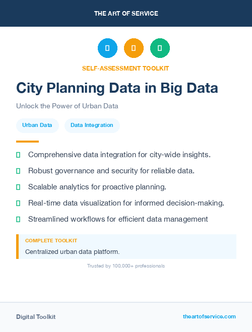 City Planning Data in Big Data