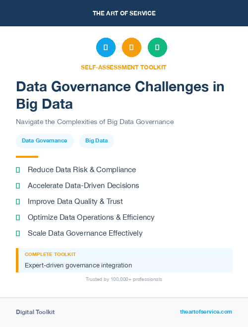 Data Governance Challenges in Big Data