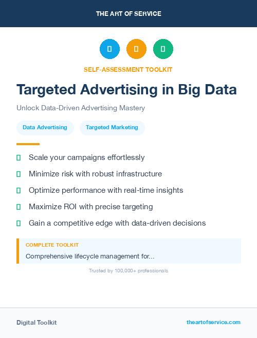 Targeted Advertising in Big Data