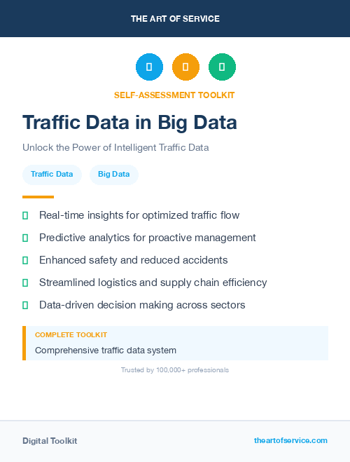 Traffic Data in Big Data