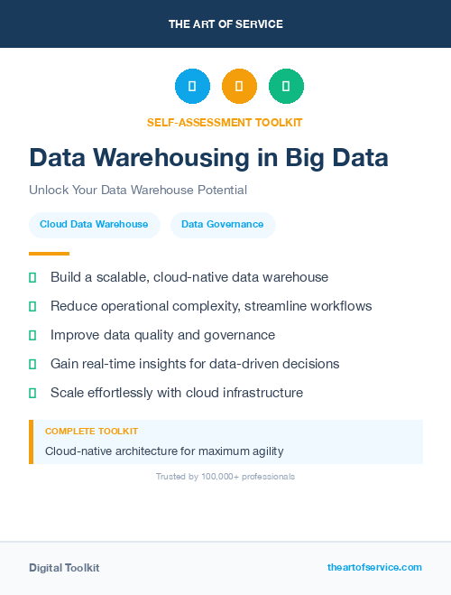 Data Warehousing in Big Data
