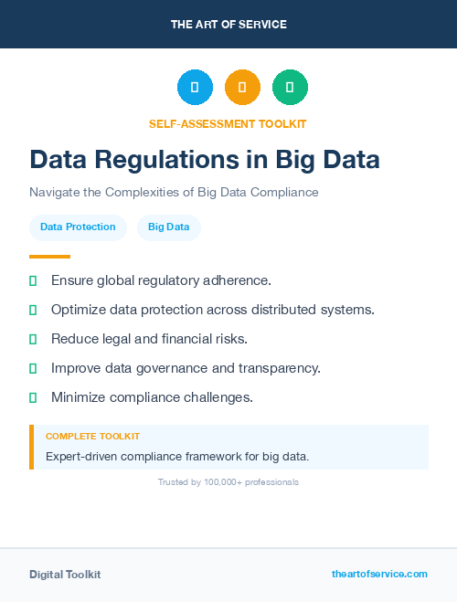 Data Regulations in Big Data