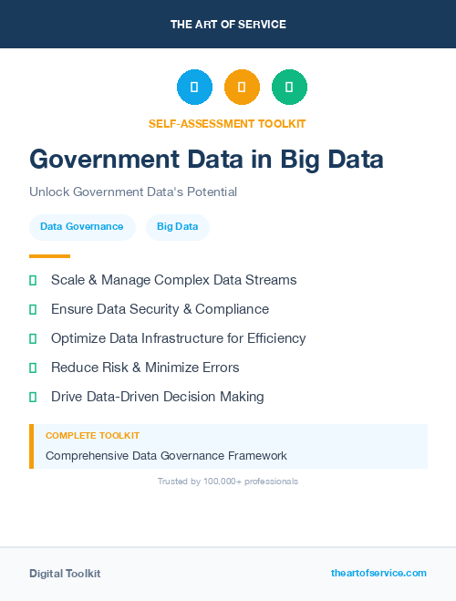 Government Data in Big Data