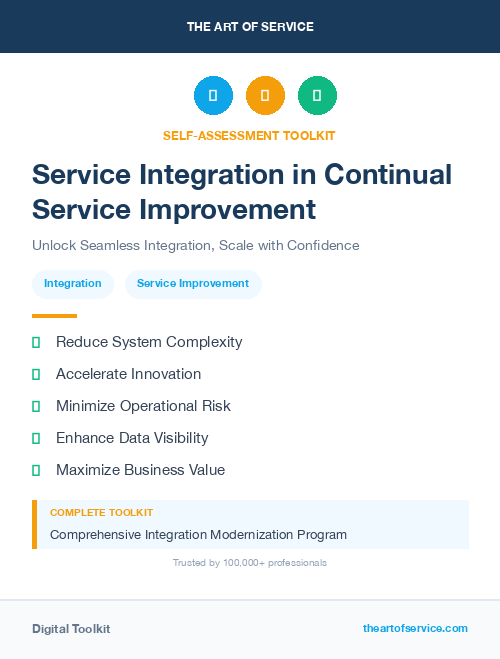 Service Integration in Continual Service Improvement