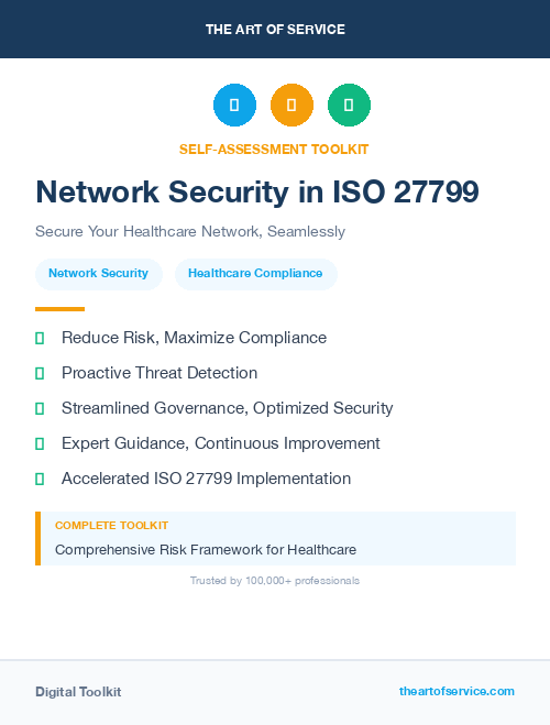Network Security in ISO 27799