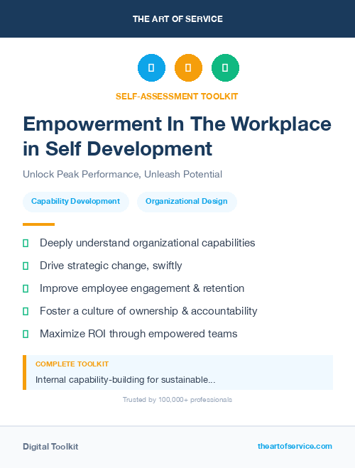 Empowerment In The Workplace in Self Development