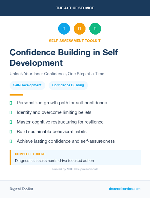Confidence Building in Self Development