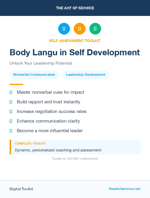 Body Langu in Self Development