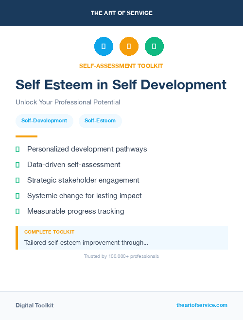 Self Esteem in Self Development