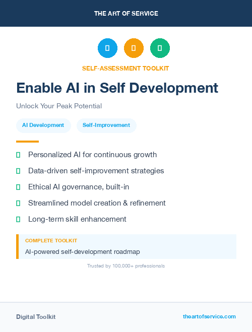 Enable AI in Self Development