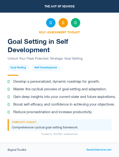 Goal Setting in Self Development