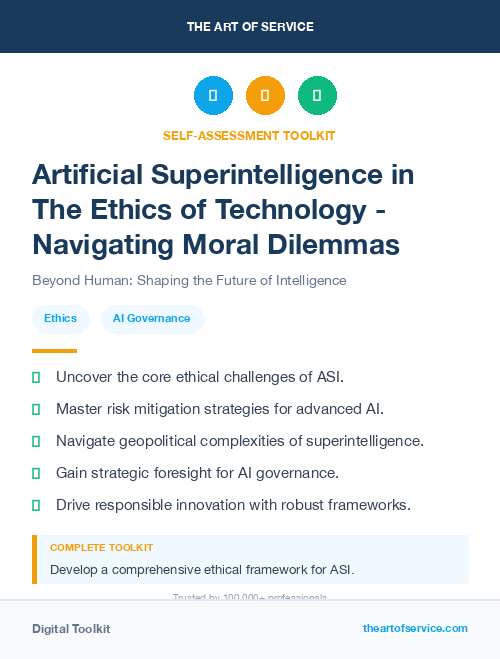 Artificial Superintelligence in The Ethics of Technology - Navigating Moral Dilemmas