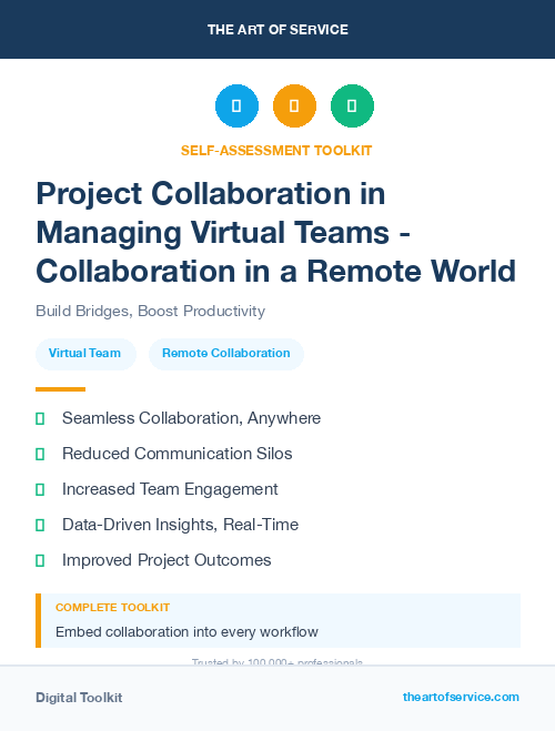 Project Collaboration in Managing Virtual Teams - Collaboration in a Remote World