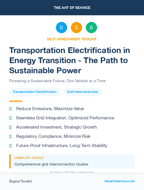 Transportation Electrification in Energy Transition - The Path to Sustainable Power