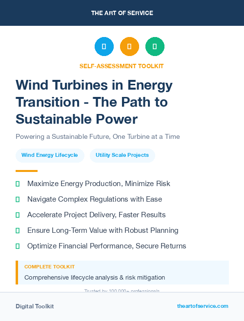Wind Turbines in Energy Transition - The Path to Sustainable Power