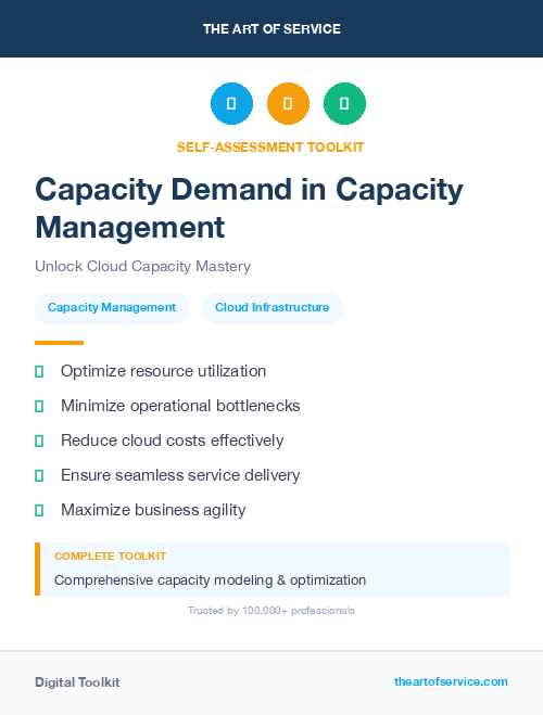 Capacity Demand in Capacity Management