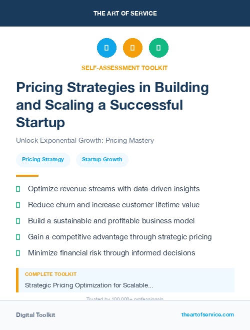 Pricing Strategies in Building and Scaling a Successful Startup