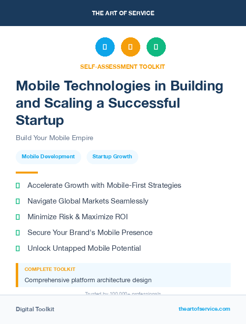 Mobile Technologies in Building and Scaling a Successful Startup