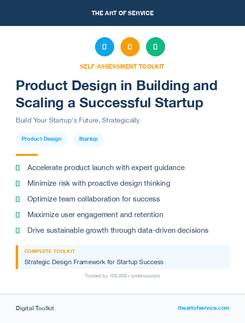 Product Design in Building and Scaling a Successful Startup