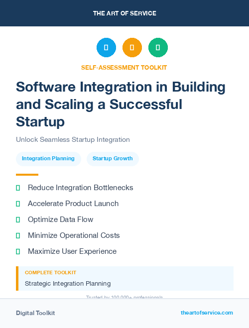 Software Integration in Building and Scaling a Successful Startup