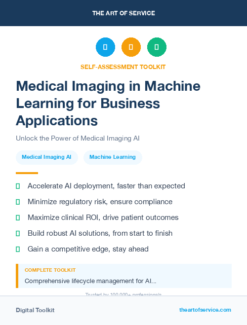 Medical Imaging in Machine Learning for Business Applications