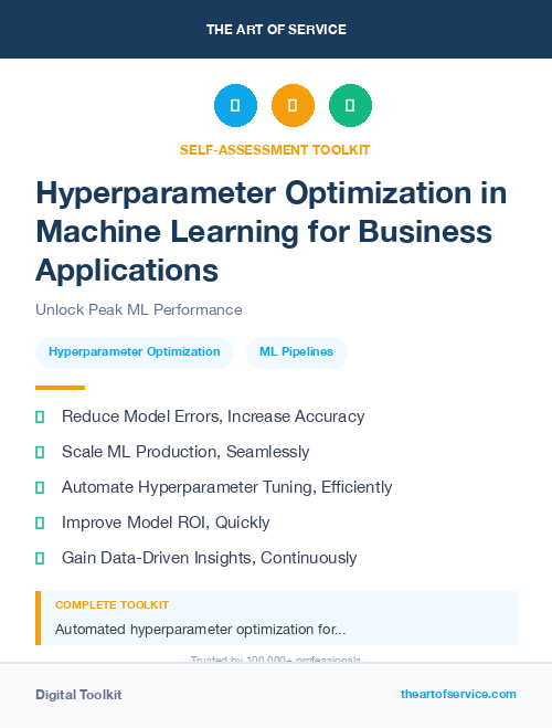 Hyperparameter Optimization in Machine Learning for Business Applications