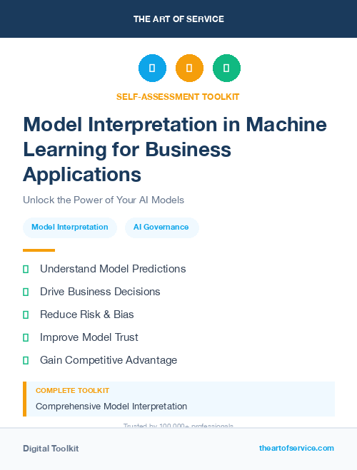 Model Interpretation in Machine Learning for Business Applications